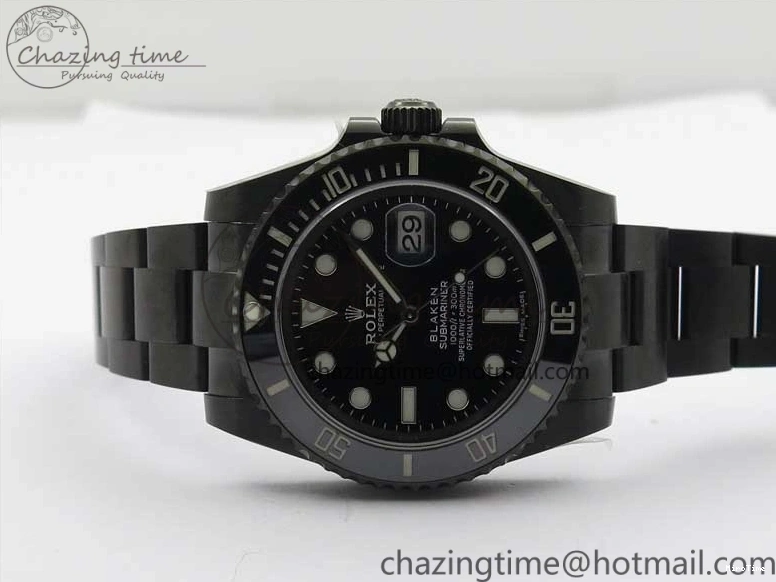 MiroTime 0426 Submariner Blaken W Date 904L PVD V6F 1:1 Best Edition A WrinkleFree 2879